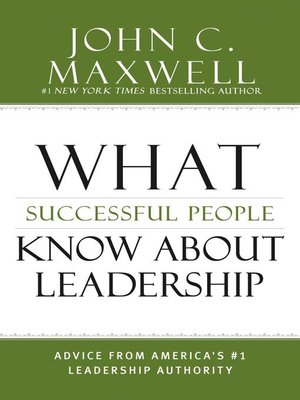 cover image of What Successful People Know about Leadership